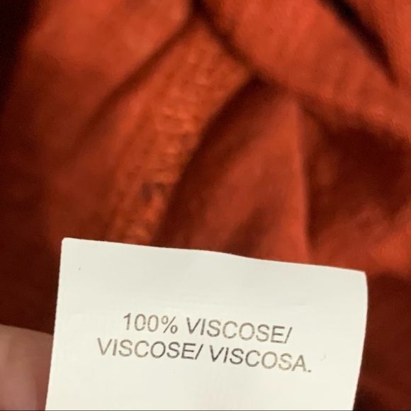 Lucky Brand Boho Print Viscose Blouse Scoop Neckline 3/4 Bell Sleeves Buttons - Picture 13 of 13